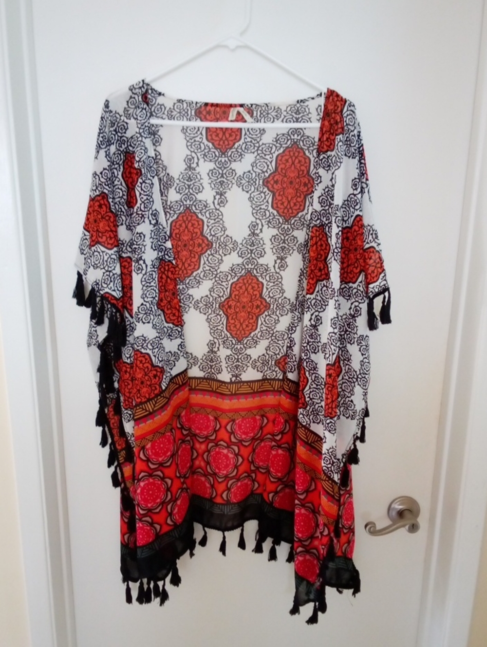 Live 4 Truth White Kimono Cover-Up
